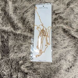 Gold body chain | Sz OS, NWT